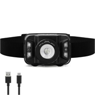 HLAVOVÁ LAMPA BLACKHAWK PRO # 360lm USB HLAVOVÁ LAMPA BLACKHAWK PRO # 360lm USB