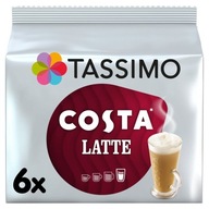 TASSIMO - COSTA LATTE KAPSULY 6 KS TASSIMO - COSTA LATTE KAPSULY 6 KS