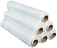 6 xFolia Stretch Strecz 3Kg priehľadná sieťka 2,7kg 6 xFolia Stretch Strecz 3Kg priehľadná sieťka 2,7kg