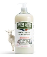Maitre Savon extra doux tekuté mydlo KOZIE MLIEKO 1000 ml krémové zloženie Maitre Savon extra doux tekuté mydlo KOZIE MLIEKO 1000 ml krémové zloženie