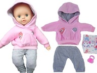 OBLEČENIE PRE BÁBIKU CHLAPECKA, TRASY, PAMPERS A CUDLÍK OBLEČENIE PRE BÁBIKU CHLAPECKA, TRASY, PAMPERS A CUDLÍK