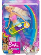 Mattel Barbie bábika morskej panny rozsvecujúci chvost morskej panny Mattel Barbie bábika morskej panny rozsvecujúci chvost morskej panny