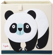 3 výhonky Panda Black Toy Box