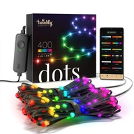 Twinkly Dots 400 LED RGB čierny vodič Zástrčka F (typ EU) 20 m TWD400STP-BEU Twinkly Dots 400 LED RGB čierny vodič Zástrčka F (typ EU) 20 m TWD400STP-BEU