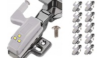 SET 10x Skriňové svietidlo s DVEROVÝM PÁNTOM 3 LED SET 10x Skriňové svietidlo s DVEROVÝM PÁNTOM 3 LED