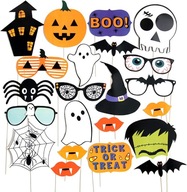 SET GADGETY rekvizity FOTOBÚDKY HALLOWEEN PARTY PUMPKIN GHOST 22 ks SET GADGETY rekvizity FOTOBÚDKY HALLOWEEN PARTY PUMPKIN GHOST 22 ks