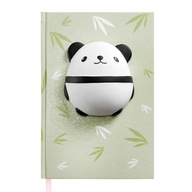 Zápisník A5 s figúrkou Squishy Miquelrius - Panda