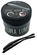 Libra Lures Dying Worm 040 Black 8cm Krill Libra Lures Dying Worm 040 Black 8cm Krill