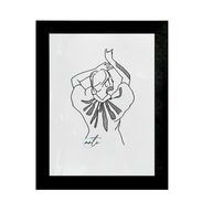 Ozdobný drevený rám BOROVICA čierna 30x45 GRAVÍROVANIE Ozdobný drevený rám BOROVICA čierna 30x45 GRAVÍROVANIE