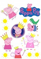 Tlačový fondant na tortu PEPPA PIG set Tlačový fondant na tortu PEPPA PIG set
