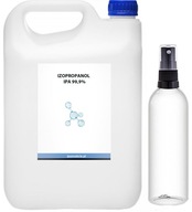 IPA ISOPROPANOL 99,9% 5L + fľaša s atomizérom 150 ml IPA ISOPROPANOL 99,9% 5L + fľaša s atomizérom 150 ml