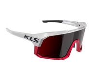 Biele slnečné okuliare KLS Dice II
