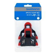 SPD pedálové zarážky Shimano SMSH10 PD-SL cestné, pevné, červené SPD pedálové zarážky Shimano SMSH10 PD-SL cestné, pevné, červené