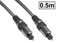 Optický kábel S/PDIF TOSLINK-TOSLINK HQ VITALCO 0,5m Optický kábel S/PDIF TOSLINK-TOSLINK HQ VITALCO 0,5m