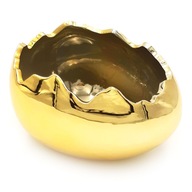 Obal na veľkonočné vajíčka, zlatý, 17 cm