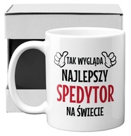 BEST FORWARDER hrnček pre špeditéra, darček BEST FORWARDER hrnček pre špeditéra, darček