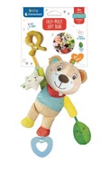 Jemný prívesok medvedíka Baby Clementoni 0m+ Jemný prívesok medvedíka Baby Clementoni 0m+