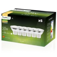 6x LED žiarovka MR11 GU5.3 2,5W 3000K 230V LUMILED 6x LED žiarovka MR11 GU5.3 2,5W 3000K 230V LUMILED