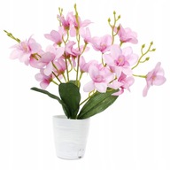UMELÉ KVETY V ČRENÁRE Orchidea 40cm FARBY UMELÉ KVETY V ČRENÁRE Orchidea 40cm FARBY