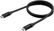 Kábel USB4/Thunderbolt 3 Edimax UC4-010TB V2 1m USB-C na USB-C čierny Kábel USB4/Thunderbolt 3 Edimax UC4-010TB V2 1m USB-C na USB-C čierny