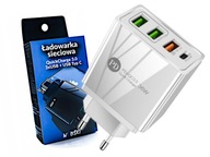 Nabíjačka pre telefóny Rýchla a výkonná 4xUSB Nabíjačka pre telefóny Rýchla a výkonná 4xUSB