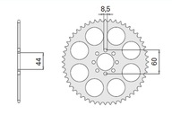 CHT ZADNÉ OZNAČENIE 4461 52 YAMAHA DT 50R 99-02 (2078-52) (JTR1832.52) CHT ZADNÉ OZNAČENIE 4461 52 YAMAHA DT 50R 99-02 (2078-52) (JTR1832.52)