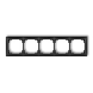 Deco Soft matný čierny rám 5-12DRSO-5 Deco Soft matný čierny rám 5-12DRSO-5