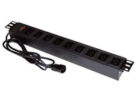ALANTEC Power strip 19'' 9xC13 C14 zástrčka ALANTEC Power strip 19'' 9xC13 C14 zástrčka