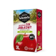 100% prirodzene zakalená lisovaná jablková šťava 3x3l 100% prirodzene zakalená lisovaná jablková šťava 3x3l