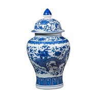 Keramická kvetinová váza Temple Home Storage Jar