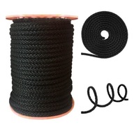 Lano 10mm Polypropylén Čierny 50m Lano 10mm Polypropylén Čierny 50m