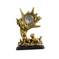 Stolové hodiny Socha Kolekcia Figúrka Stolový lev