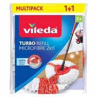 VILEDA náhradná náplň Turbo spin mop 2v1 x2 ks