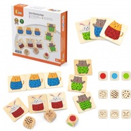 Drevené puzzle Viga Toys s rýchlym zladením Drevené puzzle Viga Toys s rýchlym zladením