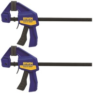 IRWIN Jednoručná stolárska svorka 150mm Quick-Grip 2 ks. T5462EL7 IRWIN Jednoručná stolárska svorka 150mm Quick-Grip 2 ks. T5462EL7
