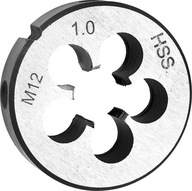 FINE DIE M12x1,0 DIN22568 HSS-M2 FINE DIE M12x1,0 DIN22568 HSS-M2