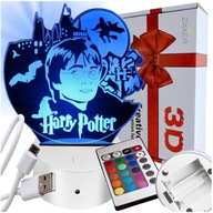 3D LED NOČNÁ LAMPA PRE DETI STOLNÁ LAMPA HARRY POTTER 16 FARIEB S DIAĽKOVÝM OVLÁDANÍM 3D LED NOČNÁ LAMPA PRE DETI STOLNÁ LAMPA HARRY POTTER 16 FARIEB S DIAĽKOVÝM OVLÁDANÍM