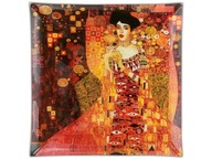 Dekoračný tanier - G. Klimt Adela 25x25cm Dekoračný tanier - G. Klimt Adela 25x25cm