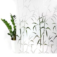 Bambusová fólia na okná Mliečna matná dyha 67cm