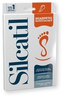 Silcatil, exfoliačné ponožky, 1 pár