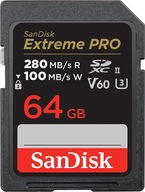 Pamäťová karta SANDISK EXTREME PRO SD XC 64 GB