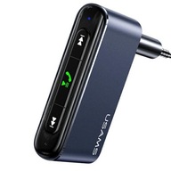 Zvukový adaptér USAMS Bluetooth 5.0 - 3,5 mm jack, sivý Zvukový adaptér USAMS Bluetooth 5.0 - 3,5 mm jack, sivý