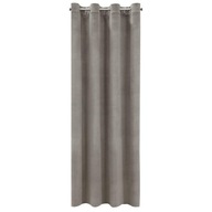 Záves 140x250 Milo, sivý zamat Záves 140x250 Milo, sivý zamat