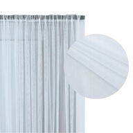 PRIPRAVENÁ ZÁCLONA, biela, 300x280 cm, sieťka, tunel, pár - súprava PRIPRAVENÁ ZÁCLONA, biela, 300x280 cm, sieťka, tunel, pár - súprava