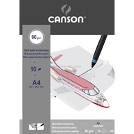 Pauzovací papier v bloku CANSON A4 90G 10 listov