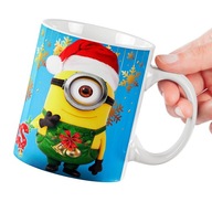 VIANOČNÝ HRNÍČEK PRE VIANOČNÝCH MINIONOV VESELÉ VIANOCE AKO DARČEK KVALITA VIANOČNÝ HRNÍČEK PRE VIANOČNÝCH MINIONOV VESELÉ VIANOCE AKO DARČEK KVALITA