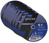 VULCAN REZNÝ KOTÚČ 230x1,9 INOX OCEL 10 ks