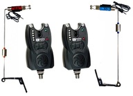 2x signalizátor záberu 2x LED elektronický swinger 2x signalizátor záberu 2x LED elektronický swinger