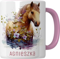 KORŠEK KONÍKY NÁZOV TEXT PRE DARČEK 330ml RUŽ KORŠEK KONÍKY NÁZOV TEXT PRE DARČEK 330ml RUŽ