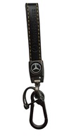 KĽÚČENKA MERCEDES, ČIERNA KOŽA KĽÚČENKA MERCEDES, ČIERNA KOŽA